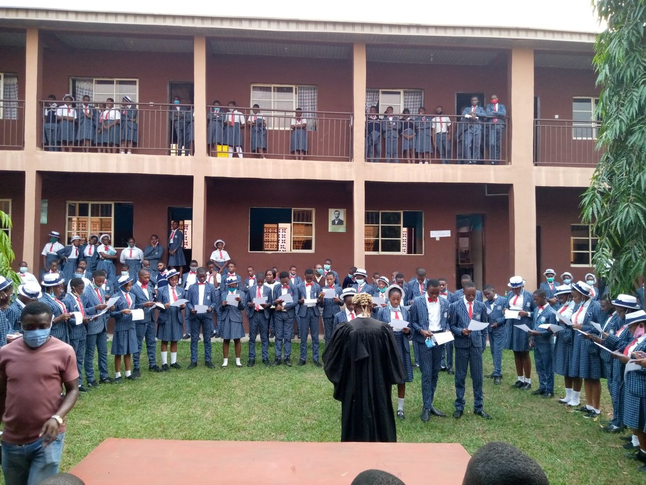 Swearing of Oath by Prefects